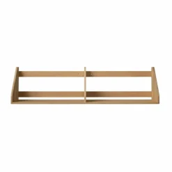 Best FDB Møbler B5 hylla 21x100 cm Oak nature lacquered
