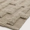 Tinted Bielke ullmatta 200x300 cm Beige-melange