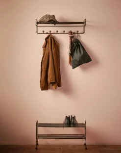 Discount Maze Bill Hat rack hatthylla Svart-mörkbrun
