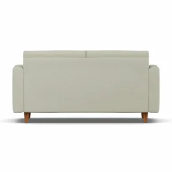 Hot 1898 Binga 2 5-sits bäddsoffa Luiza Beige 3981-mörkbetsad ask