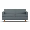 New 1898 Binga 2 5-sits bäddsoffa Same Blue 6678-mörkbetsad ask