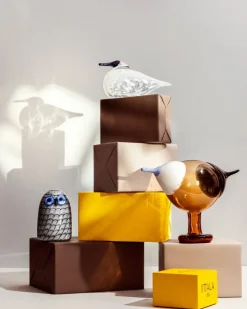 Iittala Birds by Toikka liten uggla Grå