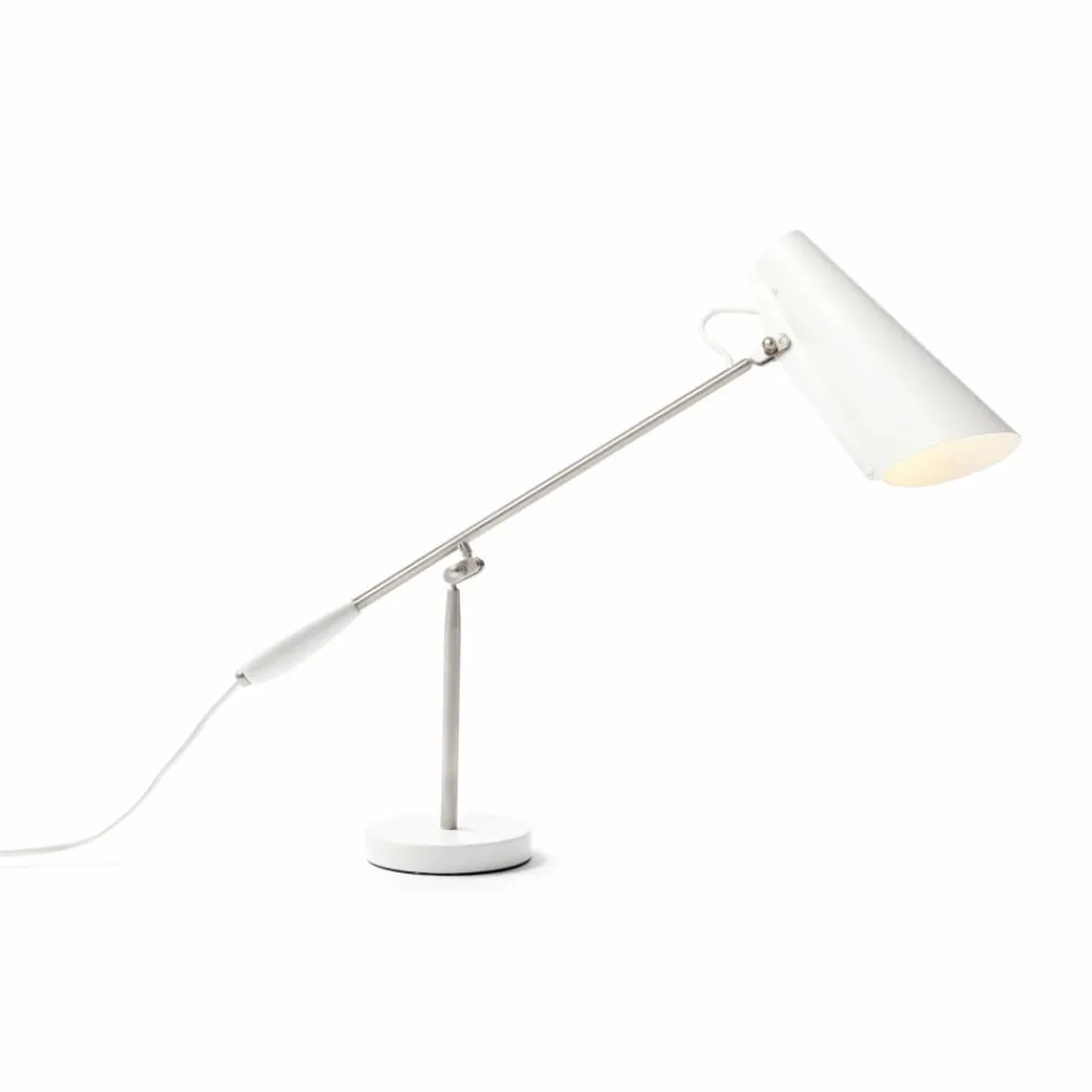 Northern Birdy bordslampa Matt vit