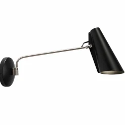 Northern Birdy vägglampa Black-steel