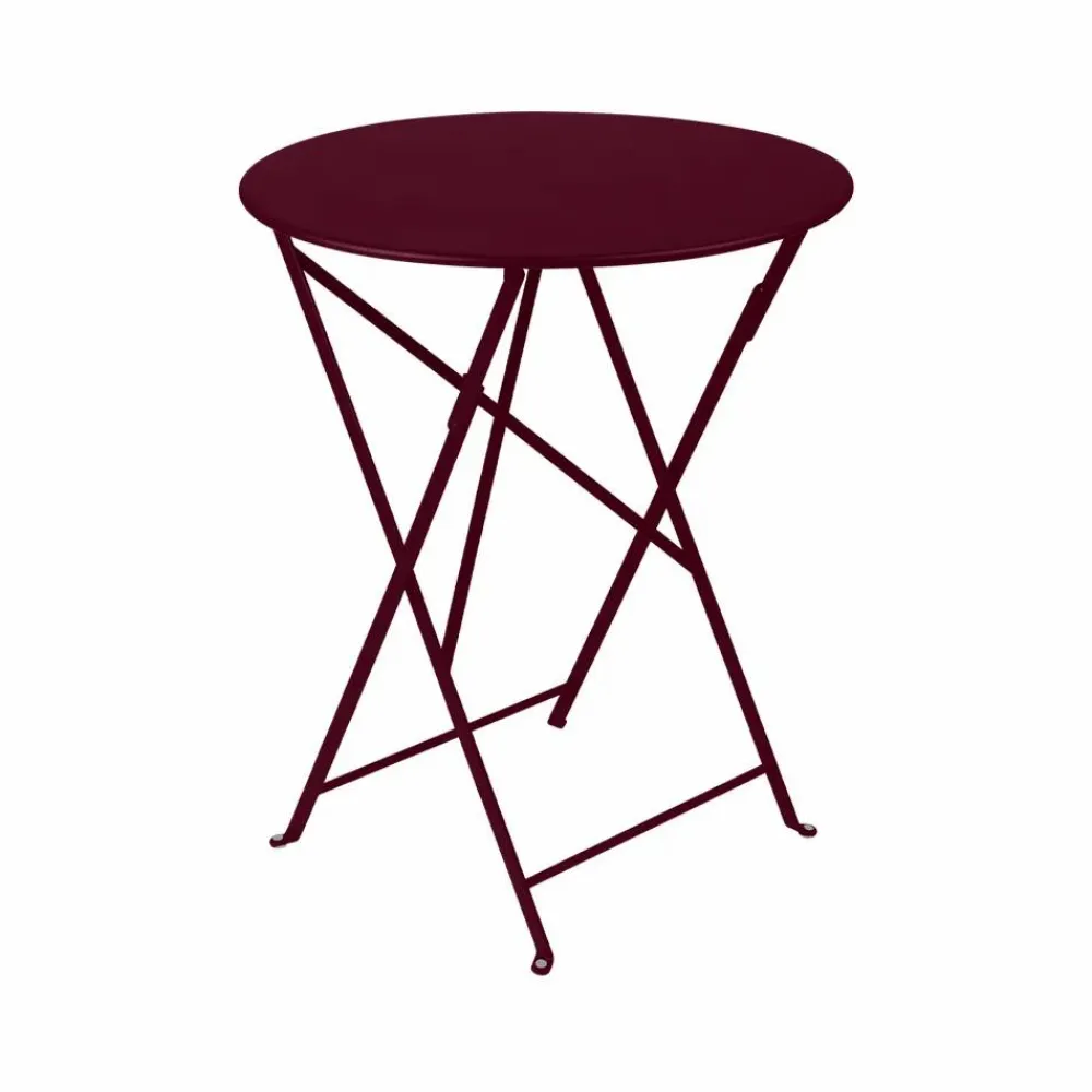 Fermob Bistro bord Ø60 cm Black cherry (vinröd)