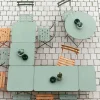 Discount Fermob Bistro bord 57x57 cm Willow green (grön)