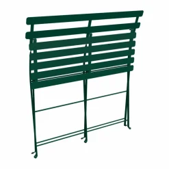 Online Fermob Bistro 2-sits bänk med ryggstöd Cedar green (grön)