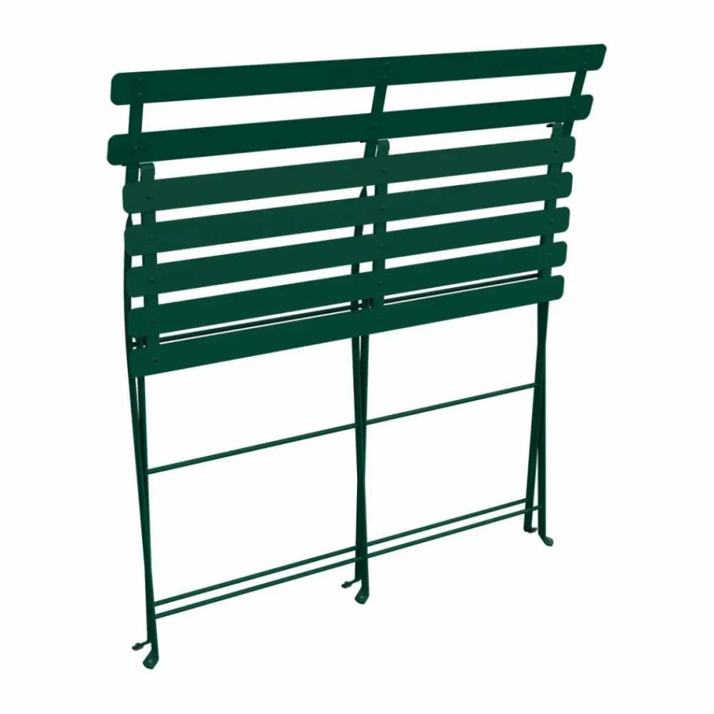 Online Fermob Bistro 2-sits bänk med ryggstöd Cedar green (grön)