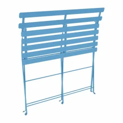 Fermob Bistro 2-sits bänk med ryggstöd Maya blue (blå)