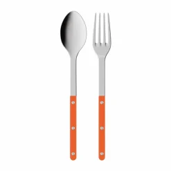 SABRE Paris Bistrot solid serveringsbestick 2 delar Orange