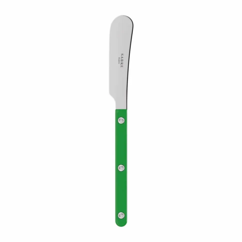 SABRE Paris Bistrot solid smörkniv 14 cm Garden green