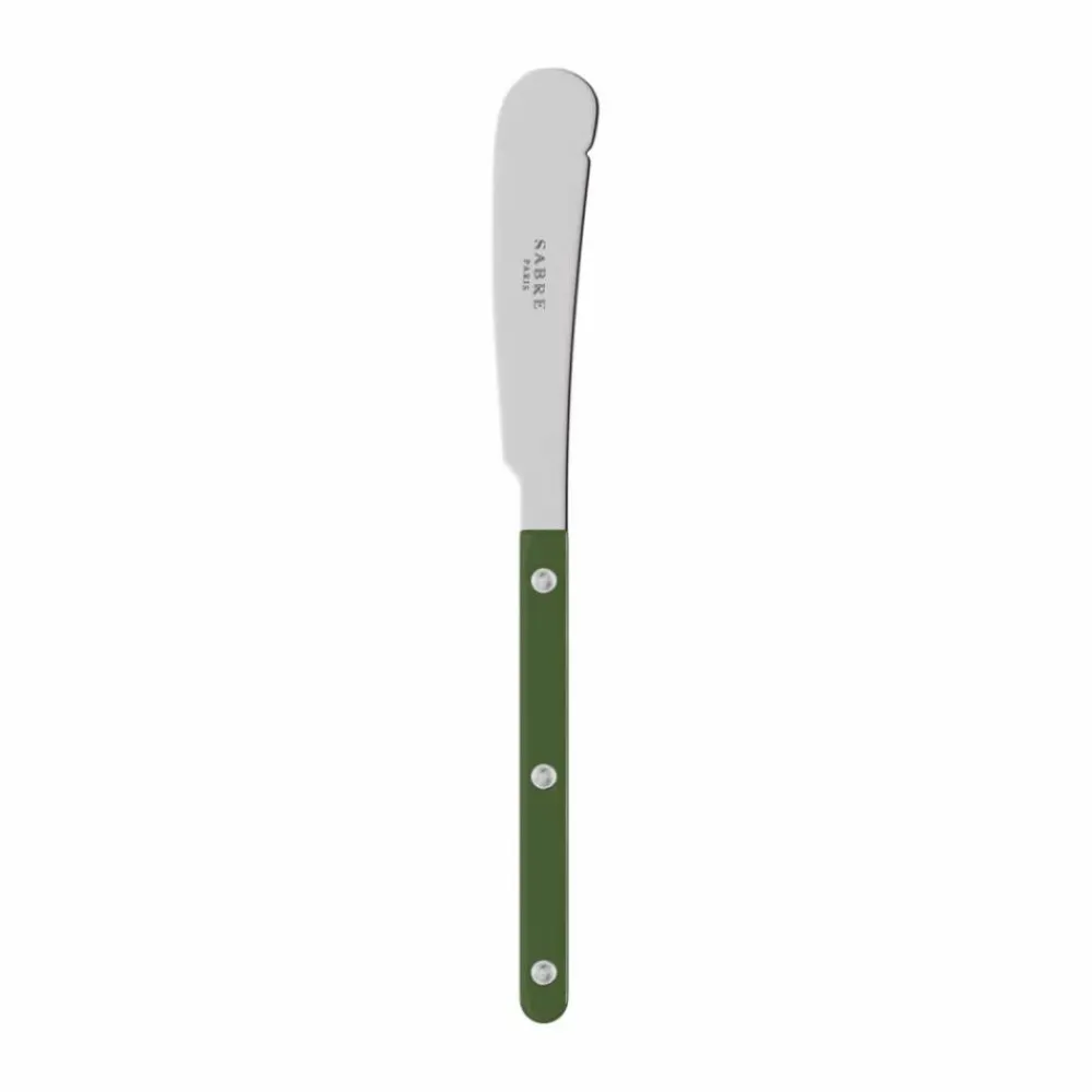 Outlet SABRE Paris Bistrot solid smörkniv 16 cm Green