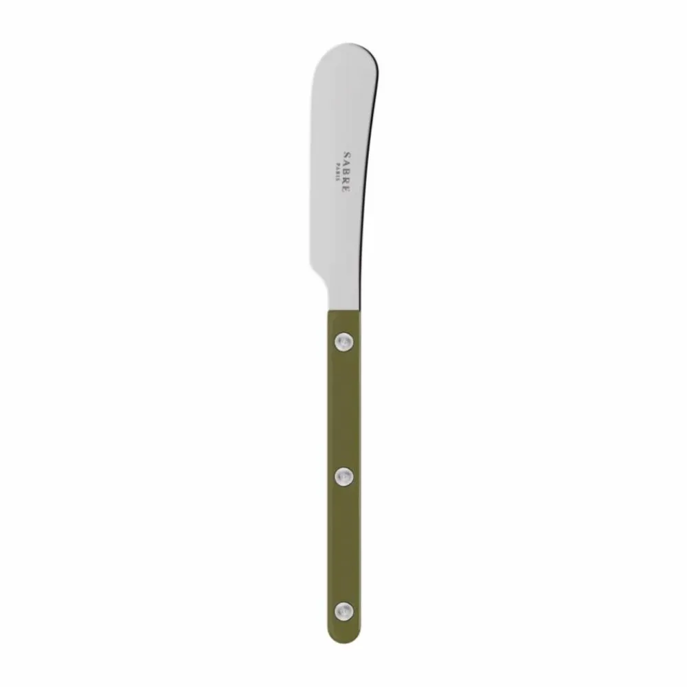 SABRE Paris Bistrot solid smörkniv 14 cm Green fern