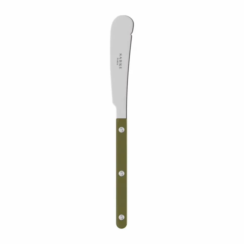 SABRE Paris Bistrot solid smörkniv 16 cm Green fern