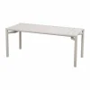 Cane-line Bliss soffbord/bänk Sand 107x39x44 cm