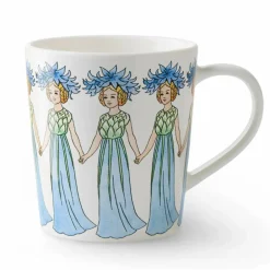 Clearance Design House Stockholm Blåklint mugg med öra 40 cl