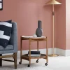 Brdr. Krüger Bølling Tray Table model 50 rullbord leaf oljat valnötsstativ