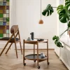 Clearance Brdr. Krüger Bølling Tray Table model 50 rullbord sunny rökoljat ekstativ