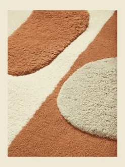 Barn Ferm Living Bloco tuftad matta Blush-off white 120x180 cm