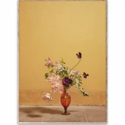 Paper Collective Blomst 02 Ochra poster 50x70 cm