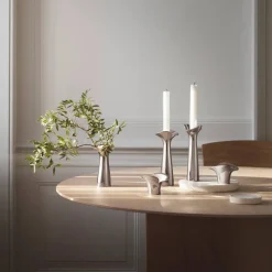 Georg Jensen Bloom Botanica ljuslykta 2-pack Rostfritt stål
