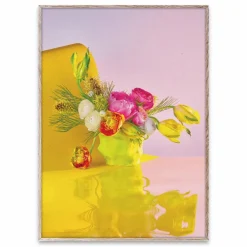 Paper Collective Bloom 03 yellow poster 50x70 cm