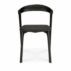 Best Ethnicraft Bok stol Brun ek-tyg soft black