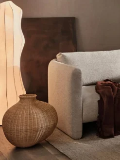 Ferm Living Bola flätad golvvas Natural