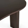 Ethnicraft Boomerang skrivbord Dark brown mahogny 200x100x76 cm