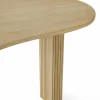 Ethnicraft Boomerang skrivbord Lackerad ek 160x83x76 cm