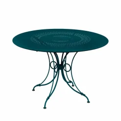 Fermob 1900 bord Ø117 cm Acapulco blue (blå)