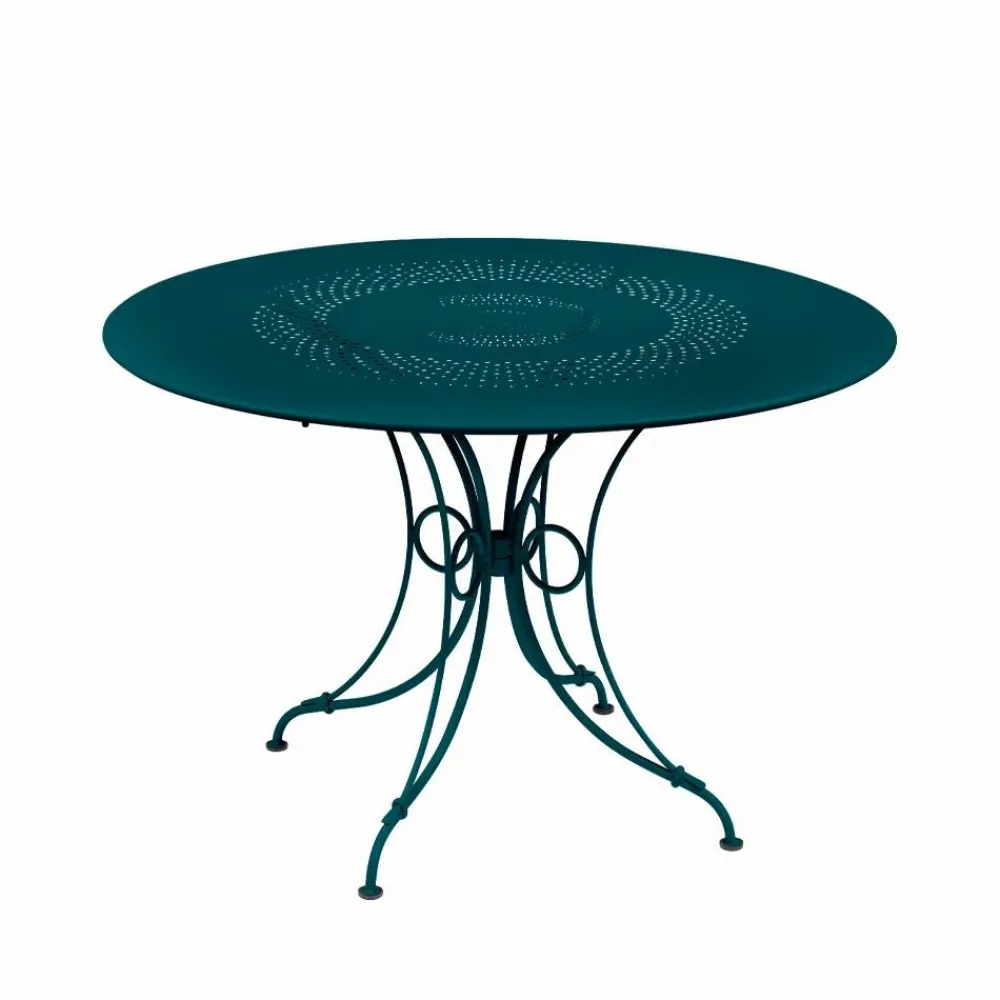 Fermob 1900 bord Ø117 cm Acapulco blue (blå)