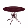 Fermob 1900 bord Ø117 cm Black cherry (vinröd)