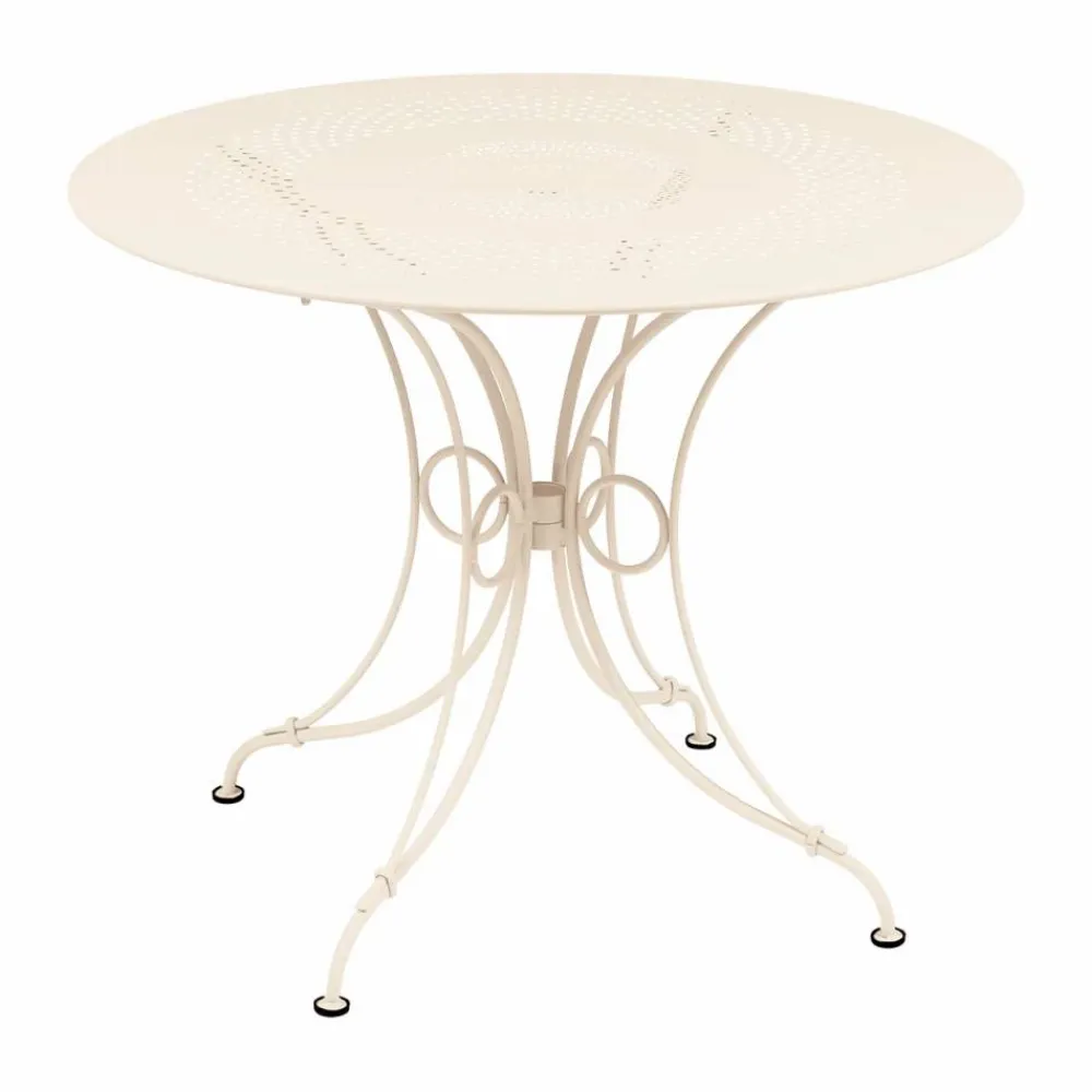 Fermob 1900 bord Ø96 cm Latte beige (beige)