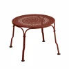 Sale Fermob 1900 bord lågt Red ochre (röd)