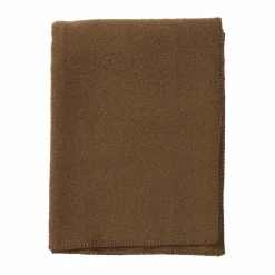 Klippan Yllefabrik Bouclé ullfilt 140x200 cm Mocha mousse