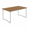 Clearance Grythyttan Stålmöbler Bovik bord Teak-varmförzinkat stativ 150x92 cm