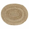Hot Dixie Braided bordstablett oval Natur