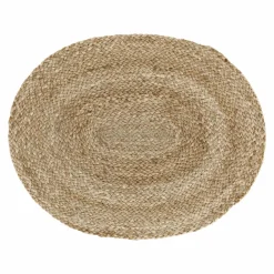 Hot Dixie Braided bordstablett oval Natur
