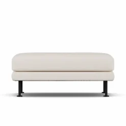 1898 Bredhult fotpall Caleido Beige 9600-svart stål