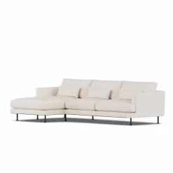 1898 Bredhult soffa Caleido Beige 9600-svart stål 2 5-sits C2