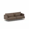 Online 1898 Bredhult soffa Jump Brown 1955-vitoljad ek 3-sits