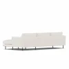 Discount 1898 Bredhult soffa Jump Off White 1954-svart stål 2 5-sits C1