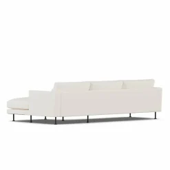 Discount 1898 Bredhult soffa Jump Off White 1954-svart stål 2 5-sits C1