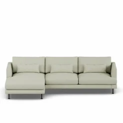 1898 Bredhult soffa Luiza Beige 3981-svart stål 2 5-sits C2