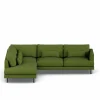 Best 1898 Bredhult soffa Luiza Green 3975-svart stål 3-sits A2