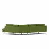 Online 1898 Bredhult soffa Luiza Green 3975-vitoljad ek 3-sits A1