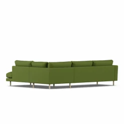 Online 1898 Bredhult soffa Luiza Green 3975-vitoljad ek 3-sits A1