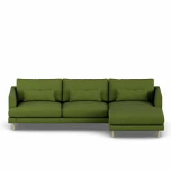Sale 1898 Bredhult soffa Luiza Green 3975-vitoljad ek 2 5-sits C1