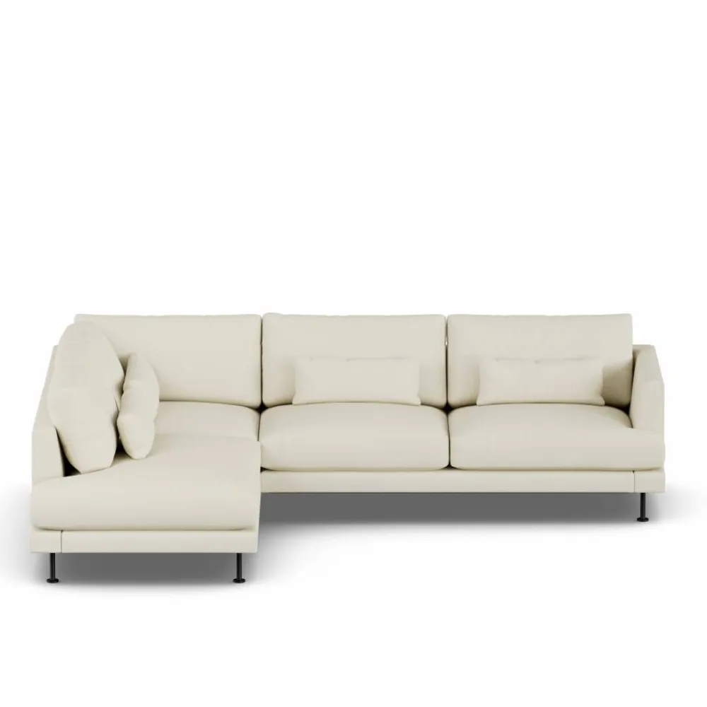 1898 Bredhult soffa Oslo Nature 1540-svart stål 3-sits A2